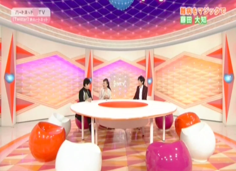 NHK Eテレ ハートネットTV 出演時の放送画面